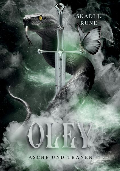Cover von Oley – Asche & Tränen (Die Tränenmeer-Saga 1 | Dark Fantasy Roman)