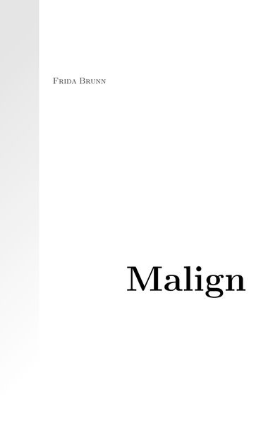 Cover von Malign
