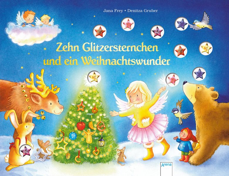 Cover von Zehn Glitzersternchen und ein Weihnachtswunder