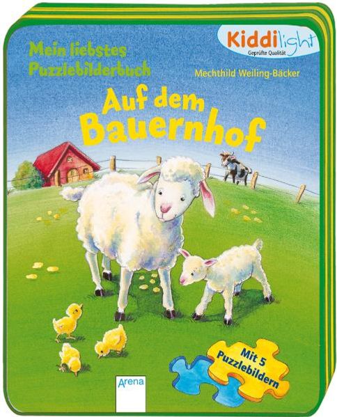 Cover von Mein liebstes Puzzlebilderbuch – Auf dem Bauernhof