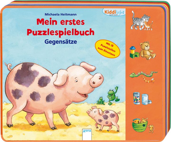 Cover von Mein erstes Puzzlespielbuch – Gegensätze