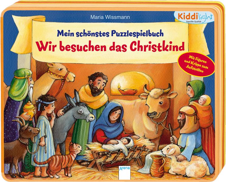 Cover von Mein schönstes Puzzlespielbuch – Wir besuchen das Christkind