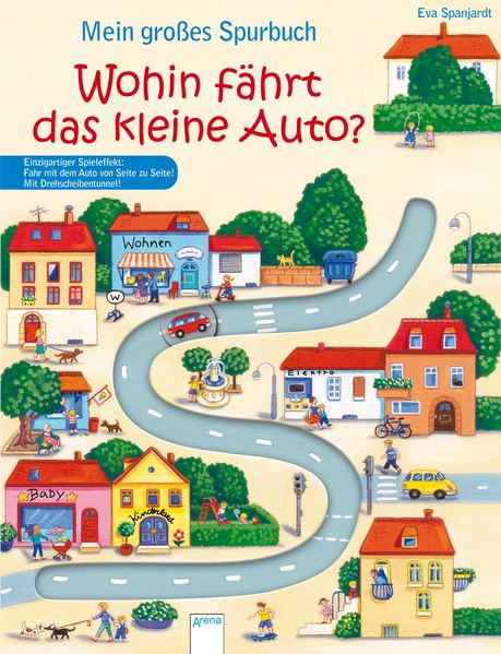 Cover von Mein großes Spurbuch – Wohin fährt das kleine Auto?