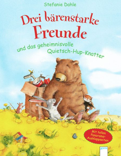 Cover von Drei bärenstarke Freunde und das geheimnisvolle Quietsch-Hup-Knatter