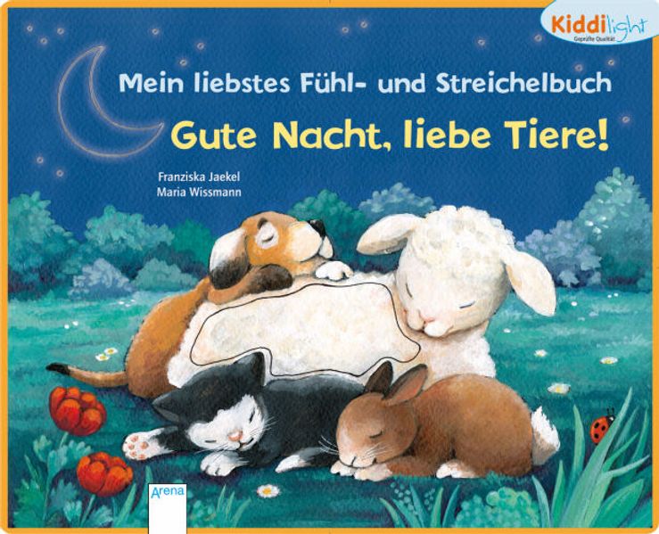 Cover von Mein liebstes Fühl- und Streichelbuch – Gute Nacht, liebe Tiere!