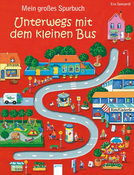 Cover von Mein großes Spurbuch – Unterwegs mit dem kleinen Bus