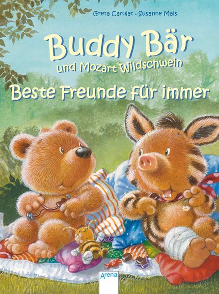 Cover von Buddy Bär und Mozart Wildschwein. Beste Freunde für immer