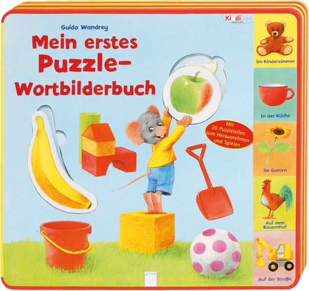 Cover von Mein erstes Puzzle-Wortbilderbuch