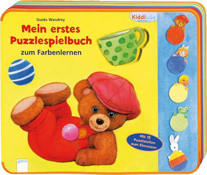Cover von Mein erstes Puzzlespielbuch zum Farbenlernen