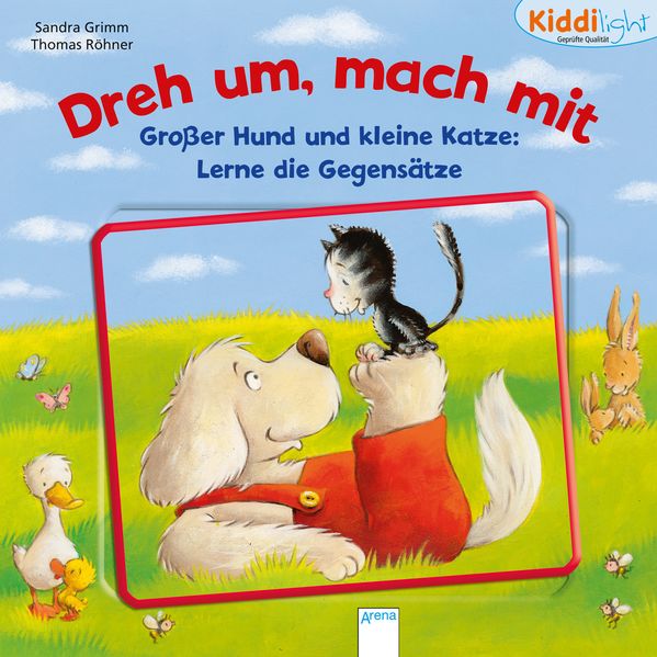 Cover von Großer Hund und kleine Katze. Lerne die Gegensätze
