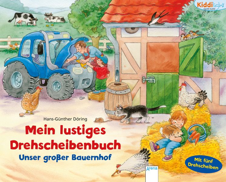 Cover von Mein lustiges Drehscheiben-Buch. Unser großer Bauernhof