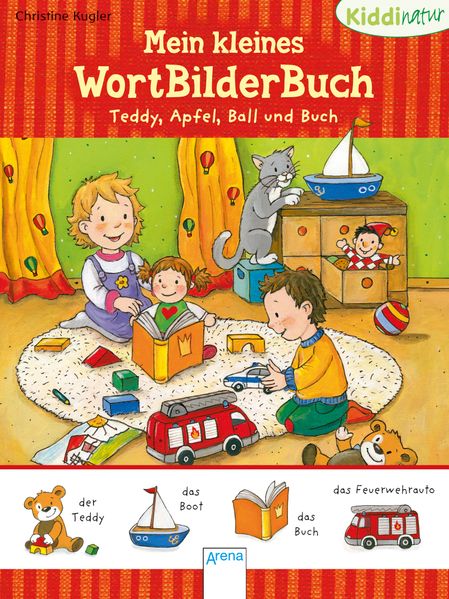 Cover von Apfel, Teddy, Ball und Buch