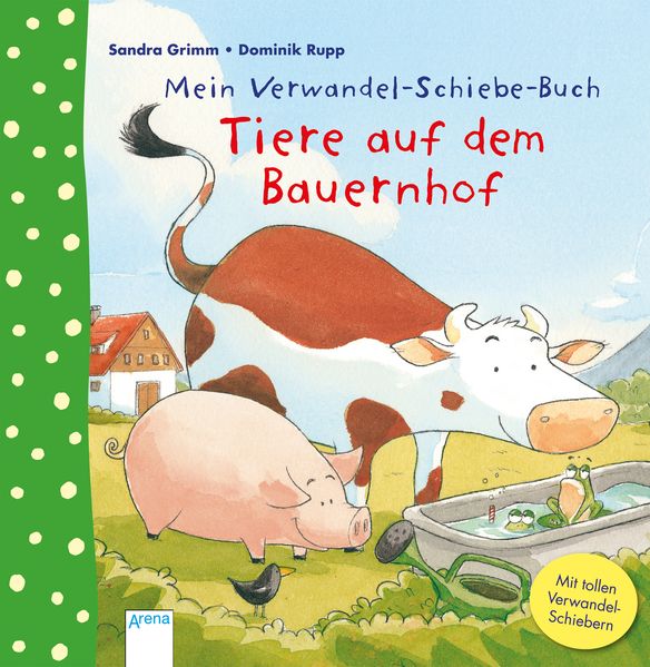 Cover von Mein Verwandel-Schiebe-Buch. Tiere auf dem Bauernhof