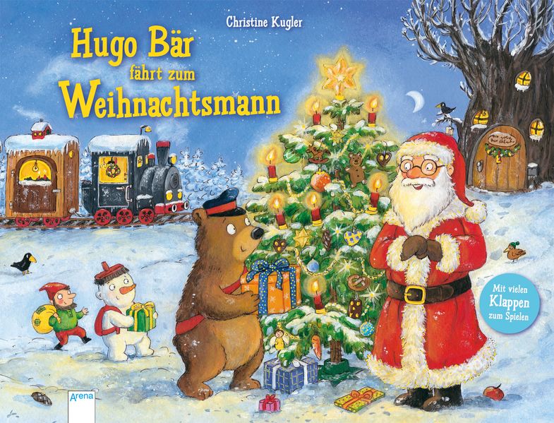 Cover von Hugo Bär fährt zum Weihnachtsmann
