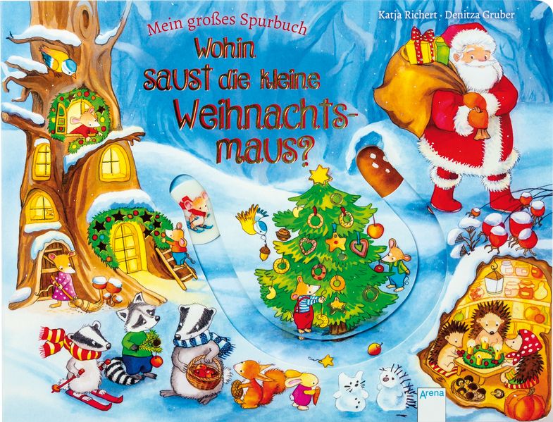 Cover von Wohin saust die kleine Weihnachtsmaus?