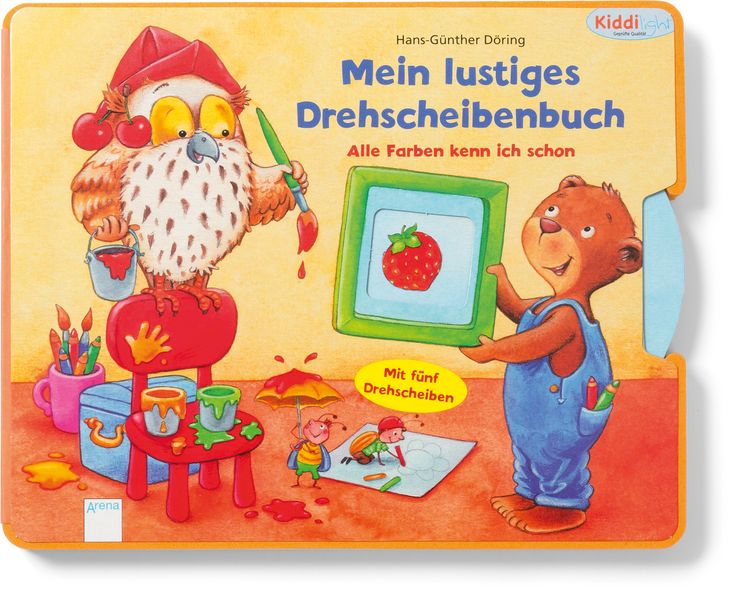 Cover von Mein lustiges Drehscheibenbuch. Alle Farben kenn‘ ich schon