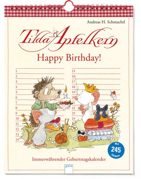 Cover von Tilda Apfelkern. Happy Birthday!