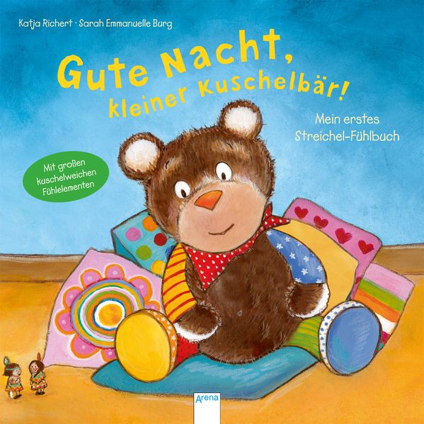 Cover von Mein erstes Streichel-Fühlbuch. Gute Nacht, kleiner Kuschelbär!