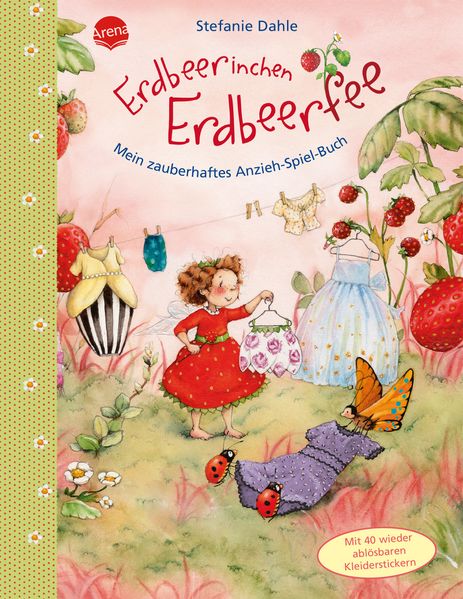 Cover von Erdbeerinchen Erdbeerfee. Mein zauberhaftes Anzieh-Spiel-Buch