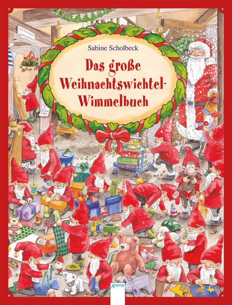 Cover von Das große Weihnachtswichtel-Wimmelbuch