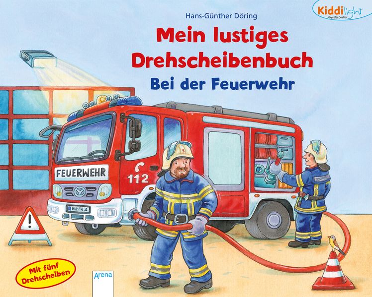 Cover von Kiddilight. Bei der Feuerwehr