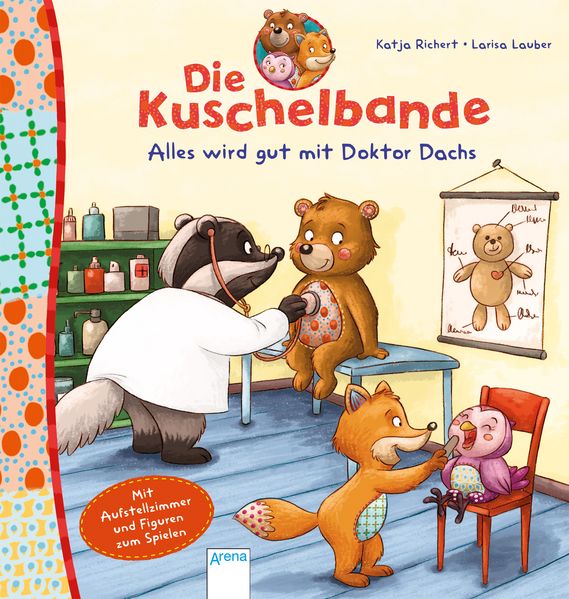 Cover von Die Kuschelbande. Alles wird gut mit Doktor Dachs.