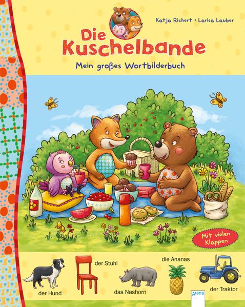 Cover von Die Kuschelbande. Mein großes Wortbilderbuch
