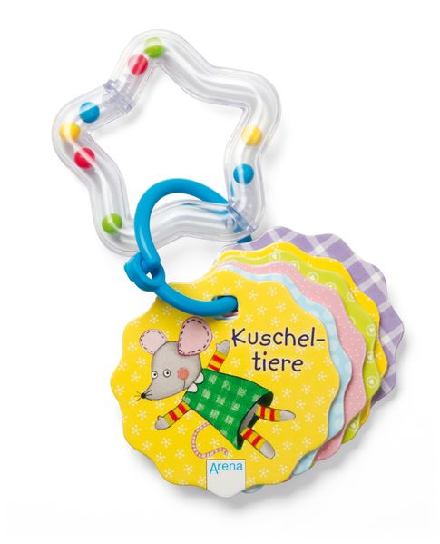Cover von Mein liebstes Rasselstern-Buch. Kuscheltiere