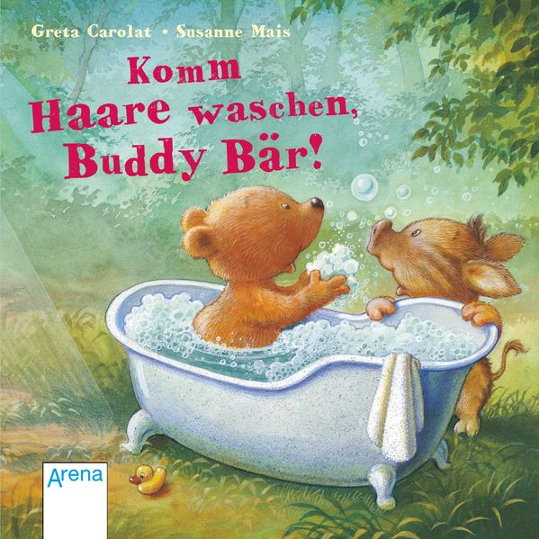 Cover von Komm Haare waschen, Buddy Bär
