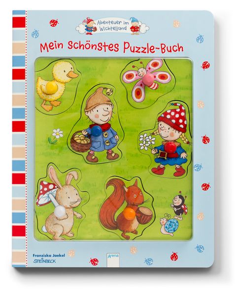 Cover von Abenteuer im Wichtelland. Mein schönstes Puzzle-Buch