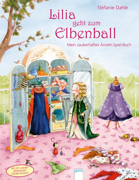 Cover von Lilia, die kleine Elbenprinzessin. Lilia geht zum Elbenball