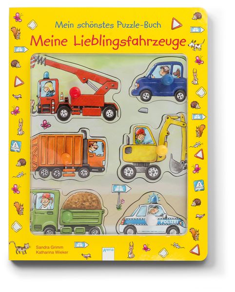 Cover von Meine Lieblingsfahrzeuge. Mein schönstes Puzzle-Buch