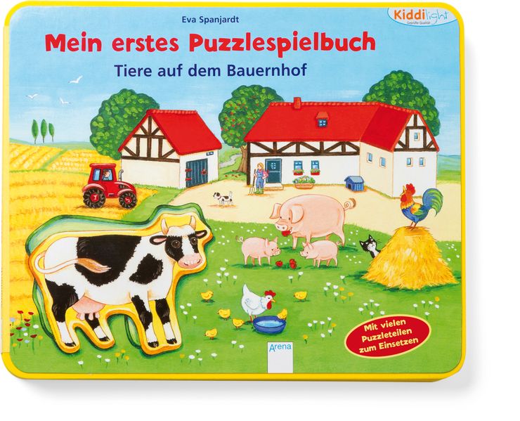 Cover von Mein erstes Puzzlespielbuch. Tiere auf dem Bauernhof