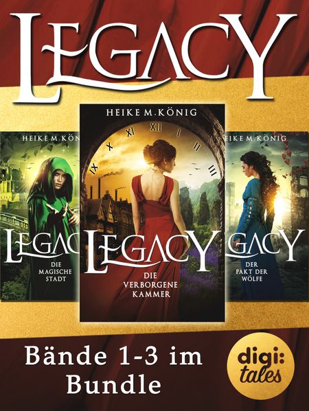 Cover von Legacy Bundle (Bände 1-3)