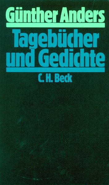 Cover von Tagebücher und Gedichte