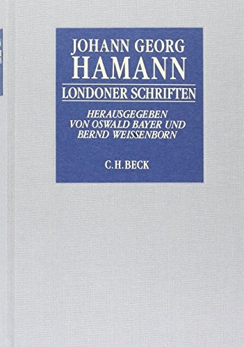 Cover von Londoner Schriften
