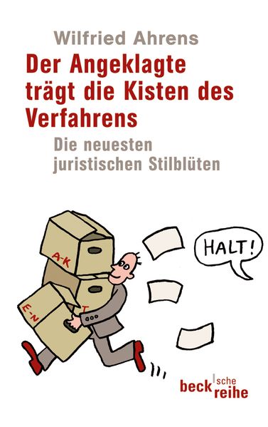 Cover von Der Angeklagte trägt die Kisten des Verfahrens
