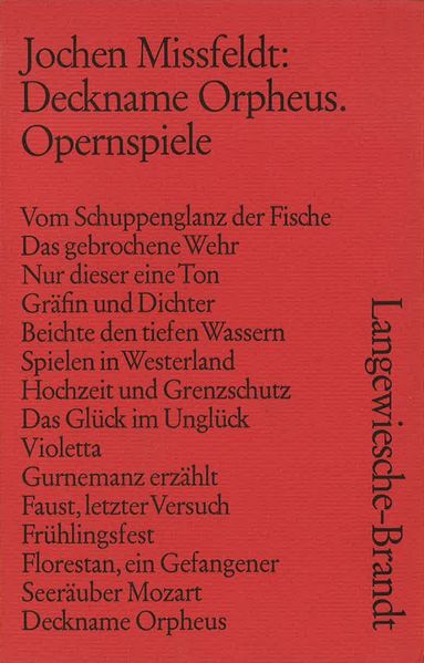 Cover von Deckname Orpheus