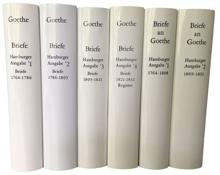Cover von Goethes Briefe und Briefe an Goethe