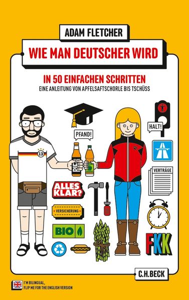 Cover von Wie man Deutscher wird in 50 einfachen Schritten / How to be German in 50 easy steps