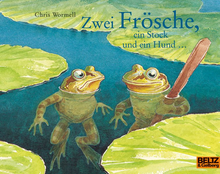 Cover von Zwei Frösche, ein Stock und ein Hund