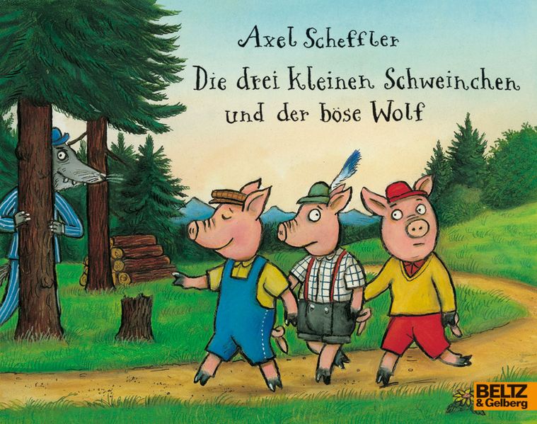 Cover von Die drei kleinen Schweinchen und der böse Wolf