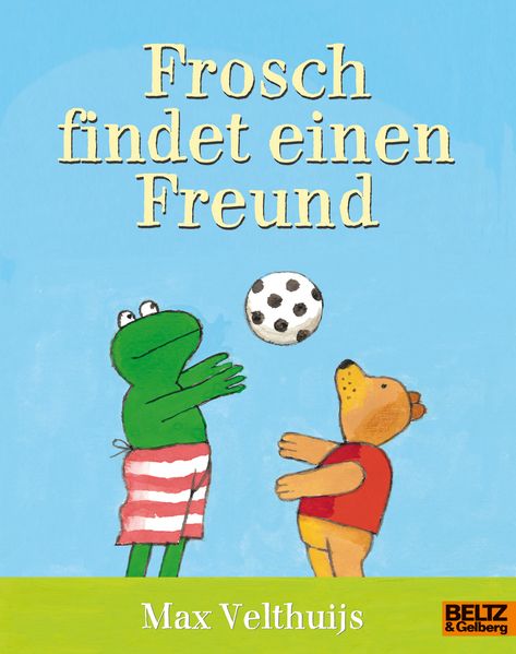 Cover von Frosch findet einen Freund