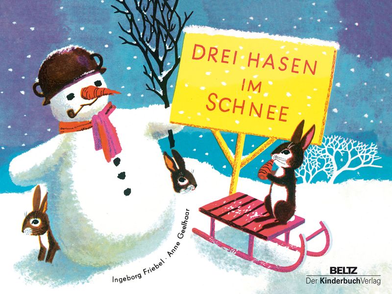 Cover von Drei Hasen im Schnee