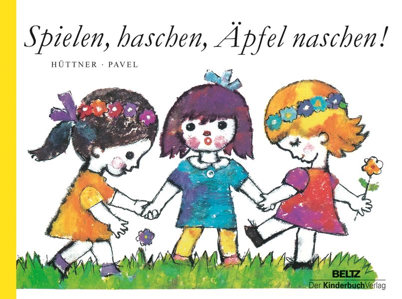 Cover von Spielen, haschen, Äpfel naschen