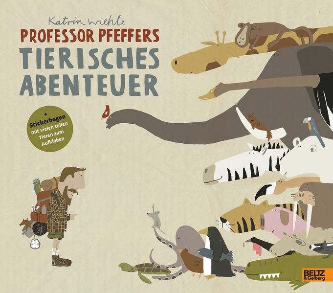 Cover von Professor Pfeffers tierisches Abenteuer