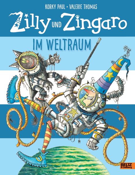 Cover von Zilly und Zingaro. Im Weltraum