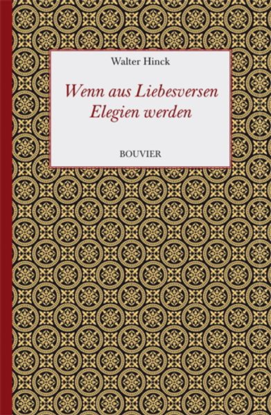 Cover von Wenn aus Liebesversen Elegien werden – Über verlorene Illusionen