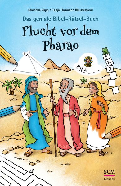 Cover von Das geniale Bibel-Rätsel-Buch: Flucht vor dem Pharao