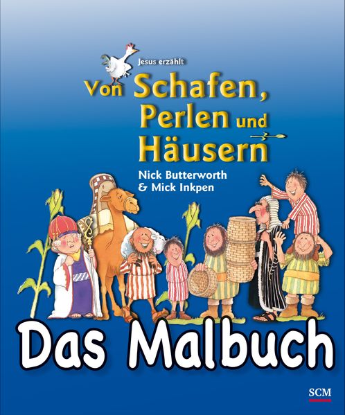 Cover von Von Schafen, Perlen und Häusern – Das Malbuch